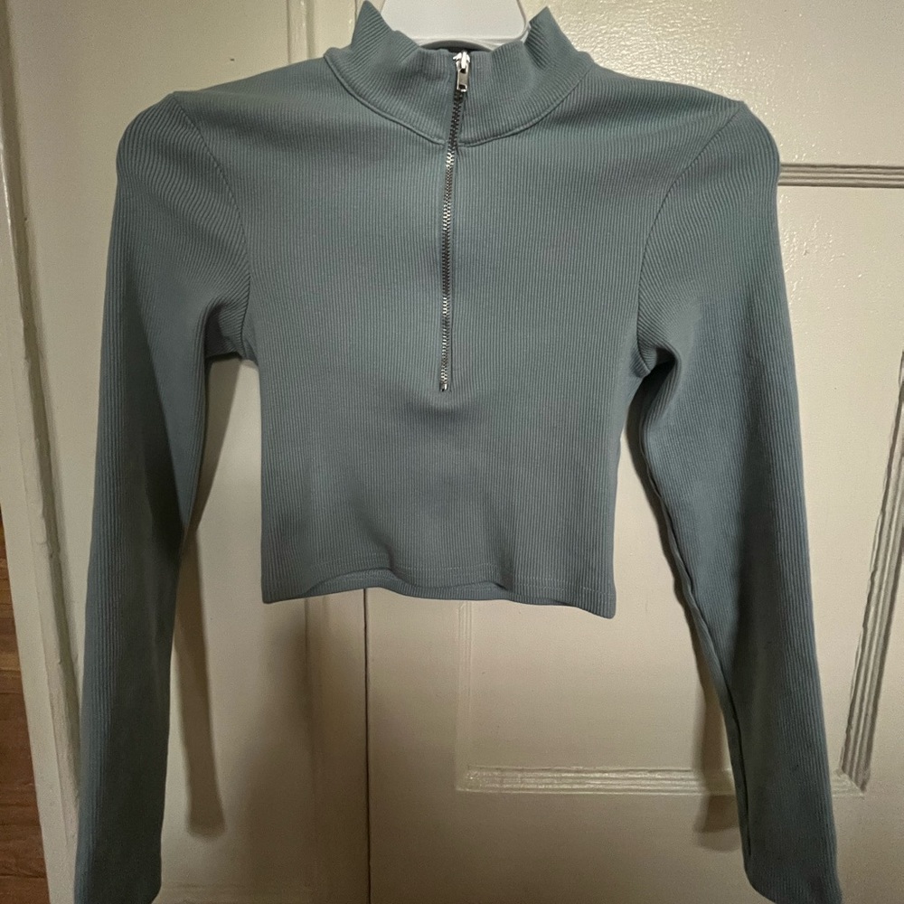 Zara ribbed crop top